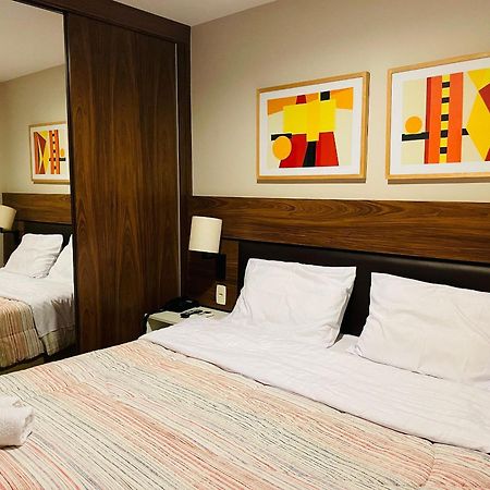 Morada Estanconfor Berrini - Flat Em Hotel Premium No Brooklin サンパウロ エクステリア 写真