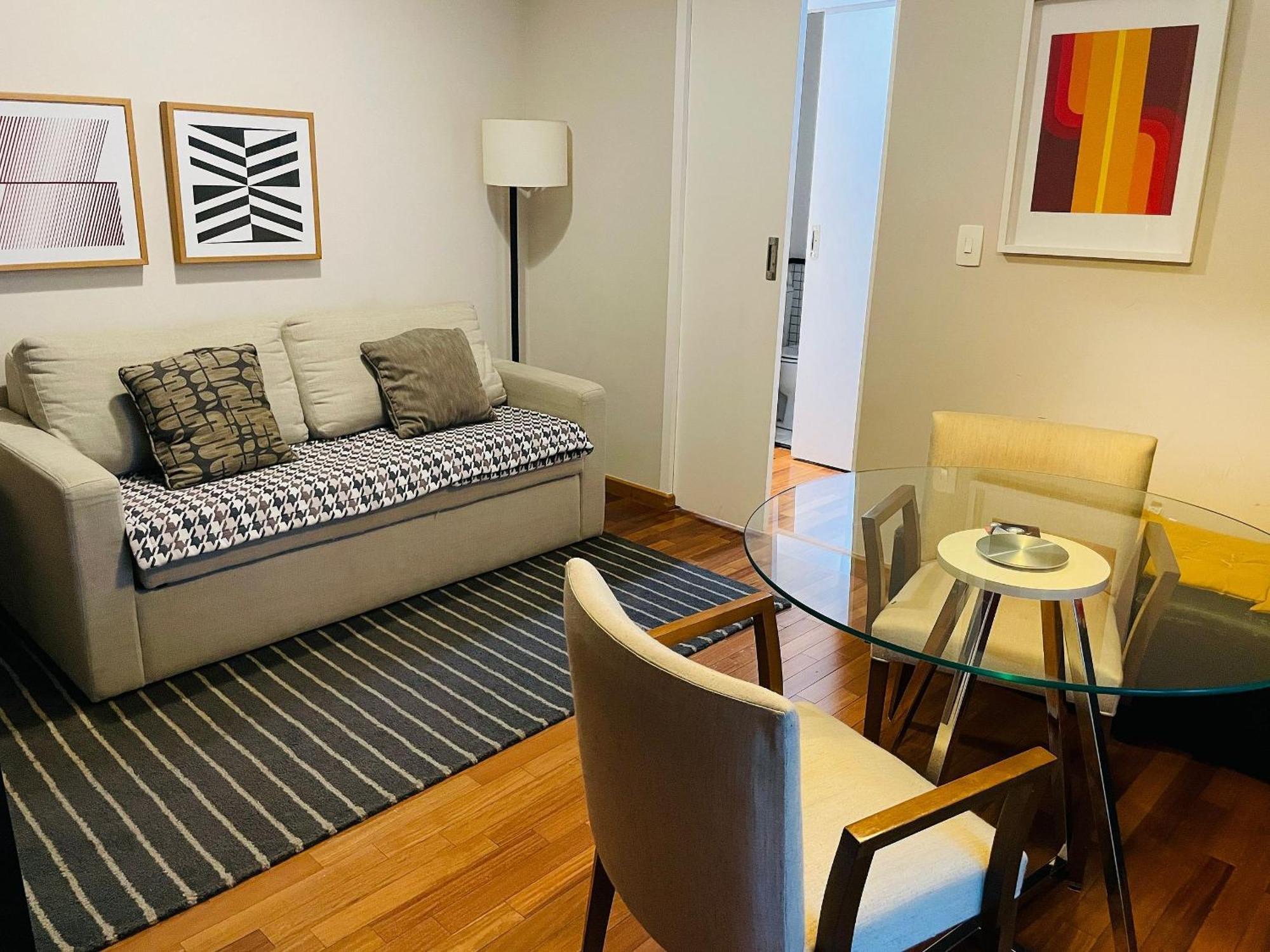 Morada Estanconfor Berrini - Flat Em Hotel Premium No Brooklin サンパウロ エクステリア 写真