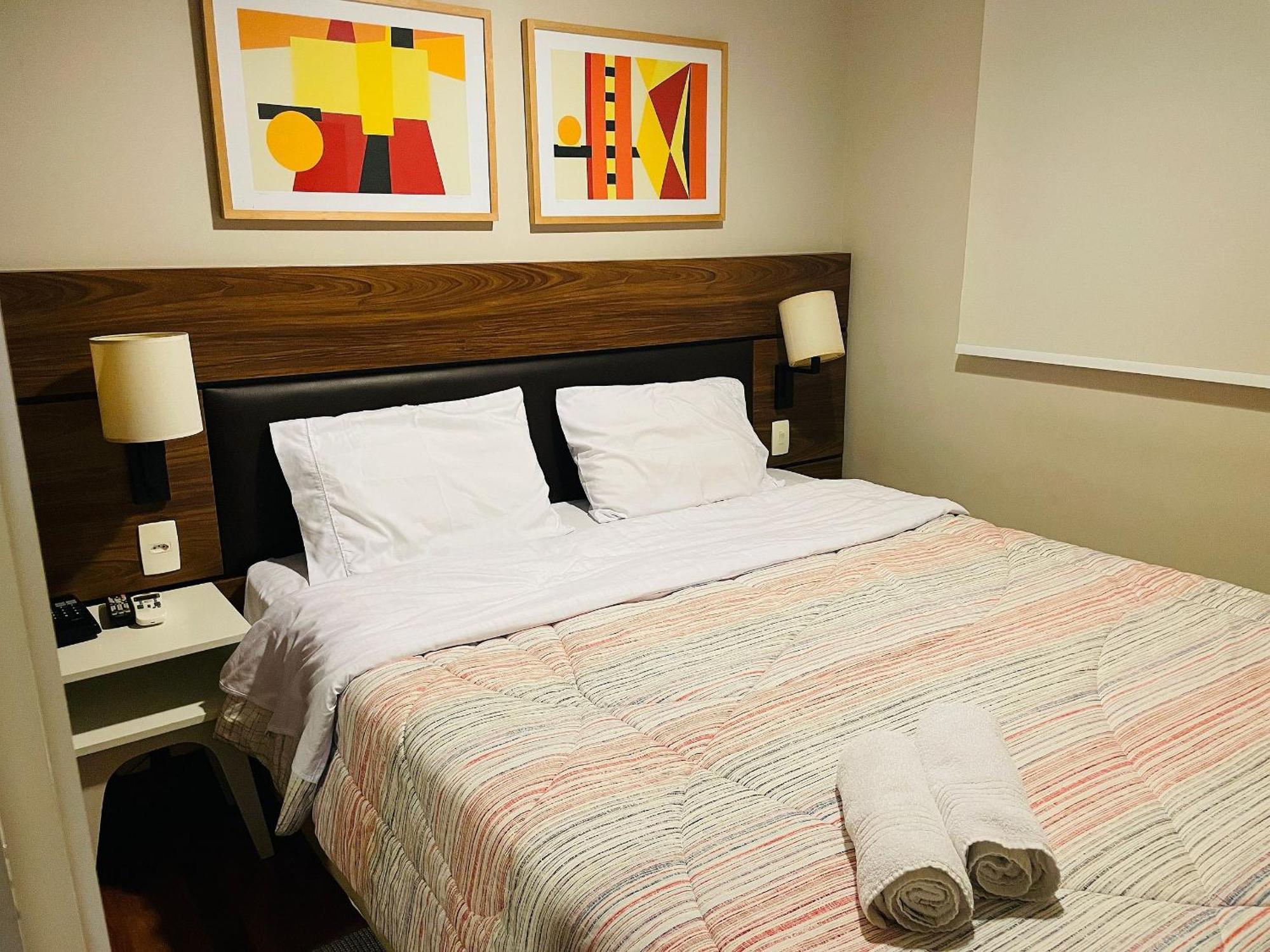 Morada Estanconfor Berrini - Flat Em Hotel Premium No Brooklin サンパウロ エクステリア 写真